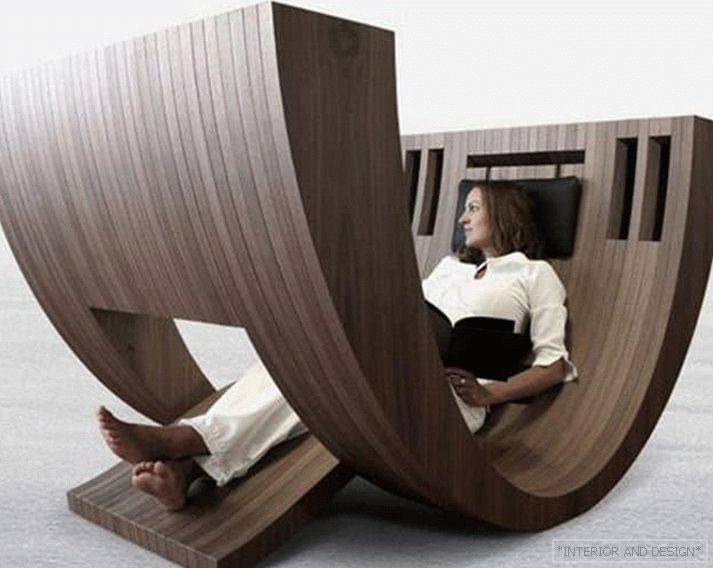 Лулање стол во високотехнолошки стил за дневната соба 1