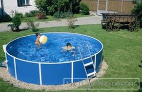 Кружен детски базен