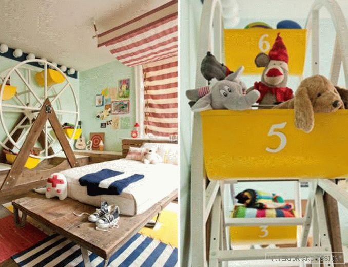 Фотографија на детска соба за едно момче 3-5 години