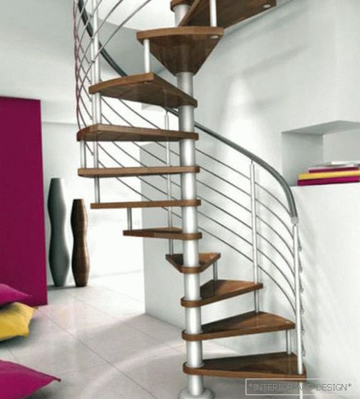 Дизајн на скали на вториот кат: слика