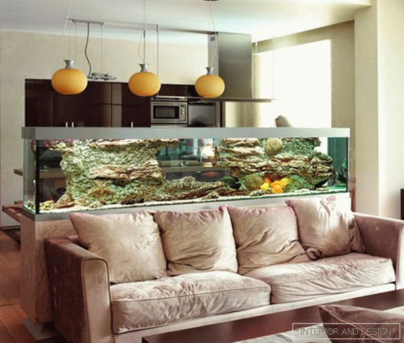 Мебел за дневна соба (аквариум) - 4
