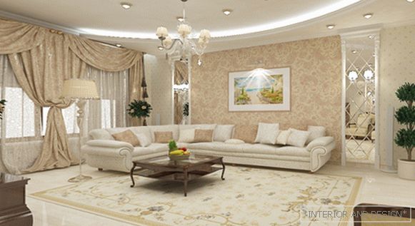 Мебел за дневната соба (класичен стил) - 1