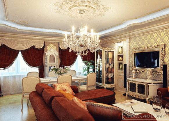 Мебел за дневната соба (класичен стил) - 2