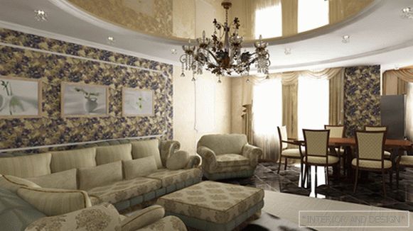 Мебел за дневната соба (класичен стил) - 3