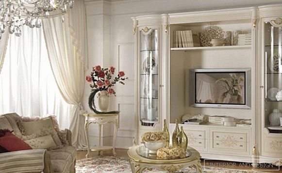 Мебел за дневната соба (класичен стил) - 4