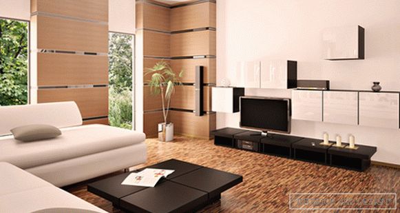 Мебел за дневна соба во современ стил (модерна) - 4