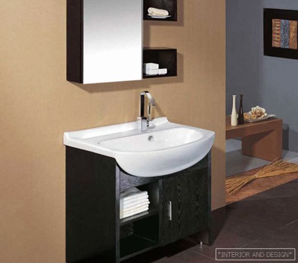 Икеа мебел за бања (кабинет со огледало) - 4