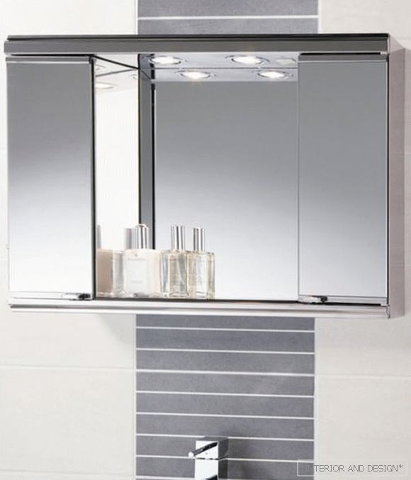 Мебел Икеа за бања (кабинет со огледало) - 6