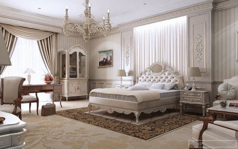 Завеси за спална соба во класичен стил 3